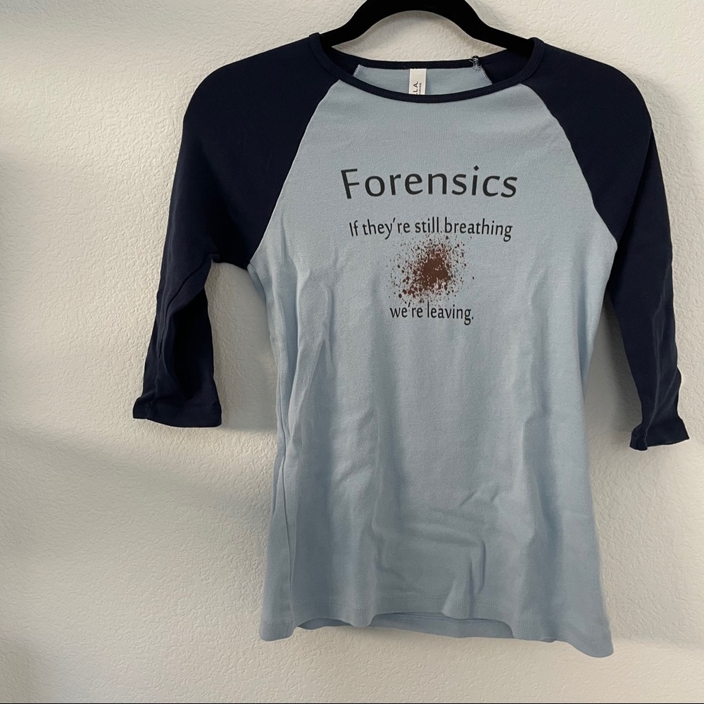 CSI Forensics Henley Tee